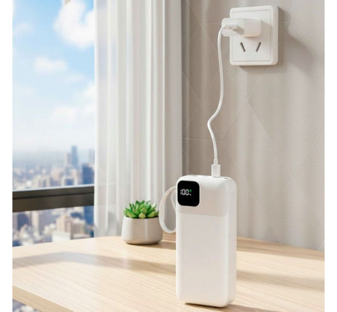 Батарея універсальна TheGeneral 20000mah Voltix, 22.5W Fast Charge PD White (40012819-08)