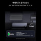 Батарея універсальна Ugreen 25000mAh 165W DualCable (PB552 55995B)