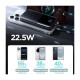 Батарея универсальная JOYROOM 10000mAh 22,5W PD, QC/3.0, 2*USB-A, USB-C In/Out, MicroUSB in, Black (JR-QP191)