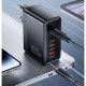 Зарядний пристрій 2xUSB-C + 2xUSB 100W Essager (ECT2CA-QYB01-Z)
