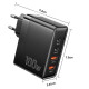 Зарядний пристрій 2xUSB-C + 2xUSB 100W Essager (ECT2CA-QYB01-Z)