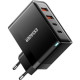 Зарядний пристрій 2xUSB-C + 2xUSB 100W Essager (ECT2CA-QYB01-Z)