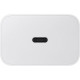 Зарядное устройство для Samsung USB-C 45W + cable USB-C to USB-C white (EP-T4511XWEGEU)