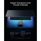 Зарядное устройство Anker 3xUSB-C PD3.1 160W GaNPrime w Display silver (A2687341)