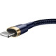 Дата кабель USB 2.0 AM to Lightning 2.0m 1.5A Cafule gold+blue Baseus (CALKLF-CV3)