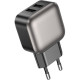Зарядний пристрій BOROFONE 2xUSB BAS51A black (6941991116100)