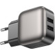 Зарядний пристрій BOROFONE 2xUSB BAS51A black (6941991116100)