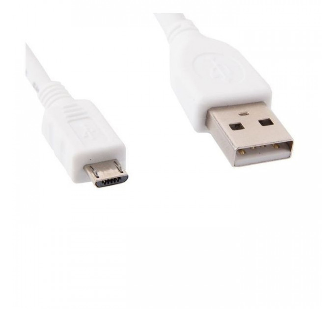 Дата кабель USB 2.0 AM to Micro 5P 0.5m Cablexpert (CCP-mUSB2-AMBM-W-0.5M)