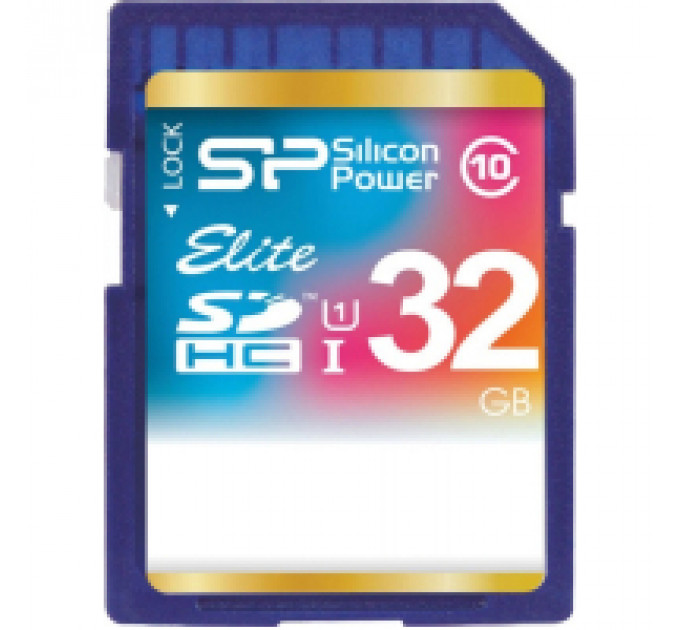 Карта пам/'яті Silicon Power 32Gb SDHC class 10 (SP032GBSDHAU1V10) Карта пам/'яті Silicon Power 32Gb SDHC class 10 (SP032GBSDHAU1V10)