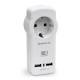 Зарядний пристрій REAL-EL 2*USB 15W (CS-30)