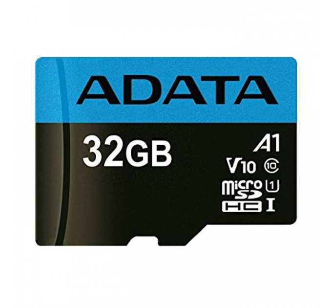 Карта пам/'яті ADATA 32GB microSD class 10 UHS-I A1 Premier (AUSDH32GUICL10A1-RA1)