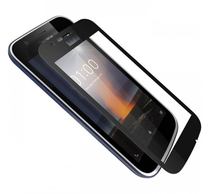 Стекло защитное Vinga для Nokia 1 Black (VTPGS-N1B)