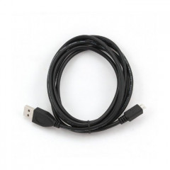 Дата кабель USB 2.0 AM to Micro 5P 0.1m Cablexpert (CCP-mUSB2-AMBM-0.1M)