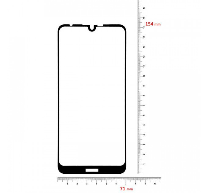 Скло захисне BeCover Nokia 3.2 Black (704114)