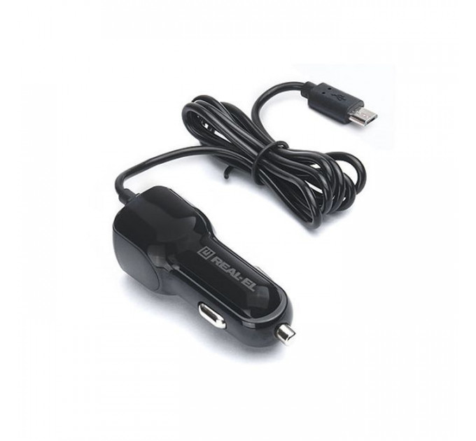 Зарядний пристрій REAL-EL CA-15 black (EL123160009)