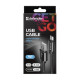 Дата кабель USB 2.0 AM to Micro 5P 1.0m USB08-03T PRO black Defender (87802)