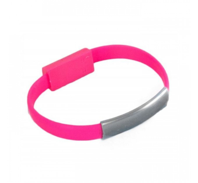 Дата кабель USB 2.0 AM to USB-C 0.18m pink Extradigital (KBU1780)