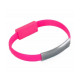 Дата кабель USB 2.0 AM to USB-C 0.18m pink Extradigital (KBU1780)