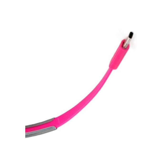 Дата кабель USB 2.0 AM to USB-C 0.18m pink Extradigital (KBU1780)