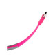 Дата кабель USB 2.0 AM to USB-C 0.18m pink Extradigital (KBU1780)