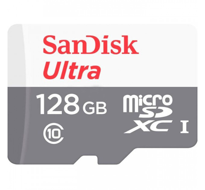 Карта пам/'яті SanDisk 128GB microSD class 10 Ultra Light (SDSQUNR-128G-GN6MN)
