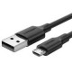 Дата кабель USB 2.0 AM to Micro 5P 2.0m US289 Black Ugreen (60138)