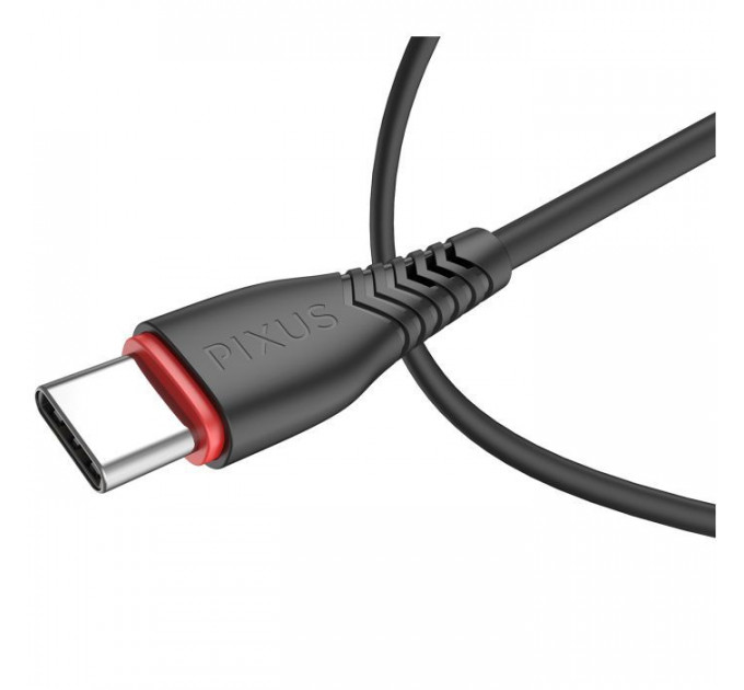 Дата кабель USB 2.0 AM to USB-C 1.0m Start Pixus (4897058531367)