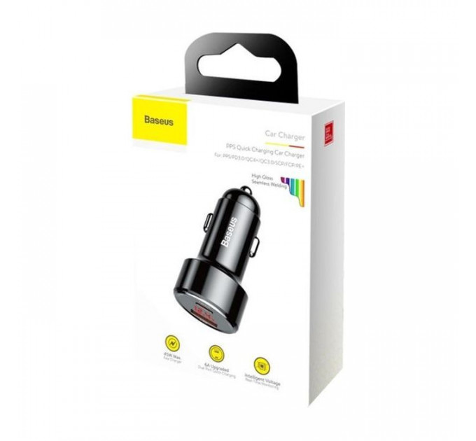 Зарядний пристрій Baseus Magic Series PPS digital display (Type-С PD + QC USB) 45W (CCMLC20C-01)