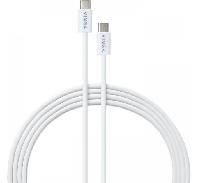 Дата кабель USB-C to USB-C 1.0m 100W E-Mark chip PVC Vinga (VCDCCCM251)