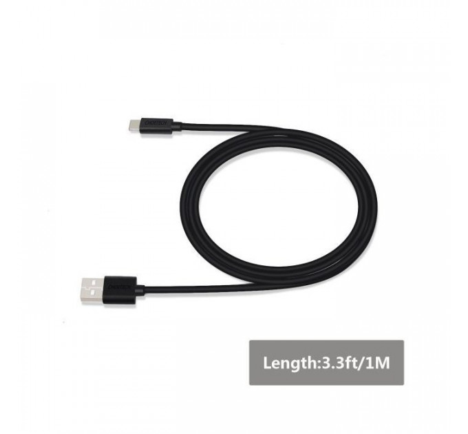 Дата кабеля USB 2.0 AM to USB-C 1.0m Choetech (AC0002)
