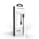 Дата кабель USB-C to Lightning 1.0m 20W CL-07B Black Grand-X (CL-07B)