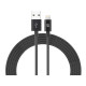 Дата кабель USB 2.0 AM to Lightning 1.2m AMD818BL black Armorstandart (ARM64373)