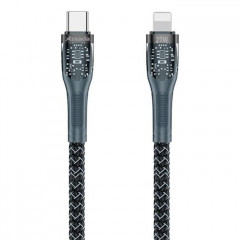 Дата кабель USB-C to Lightning 1.3m 27w Proda (PD-B89 (C-L)-BK)