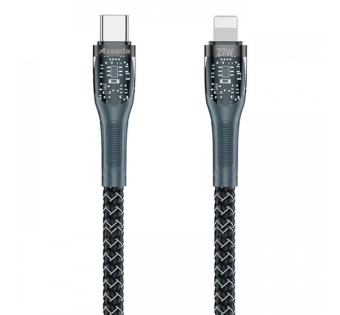 Дата кабель USB-C to Lightning 1.3m 27w Proda (PD-B89 (C-L)-BK)
