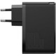 Зарядний пристрій Baseus 2xUSB 100W GaN (2xUSB-C+2xUSB-A) black (CCGAN2P-L01)