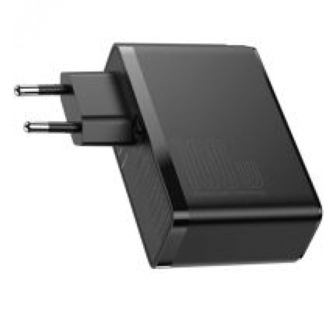 Зарядний пристрій Baseus 2xUSB 100W GaN (2xUSB-C+2xUSB-A) black (CCGAN2P-L01)