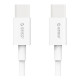 Дата кабель USB-C to USB-C 1.0m 100W Orico (CA913381)