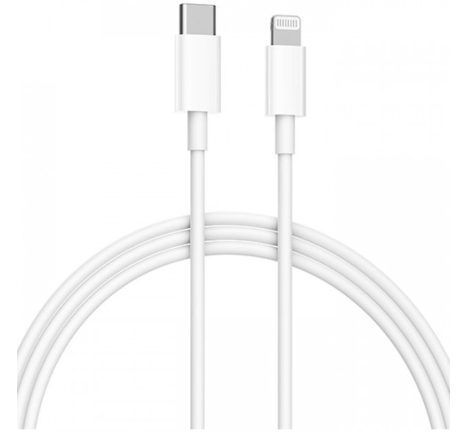 Дата кабель USB-C to Lightning 1.0m 18W MFi White Xiaomi (703289)