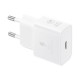 Зарядное устройство для Samsung 25W Power Adapter (W C to C Cable) White (EP-T2510XWEGEU)
