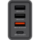 Зарядний пристрій Verbatim USB 30W PD3.0 4-ports black (49700)
