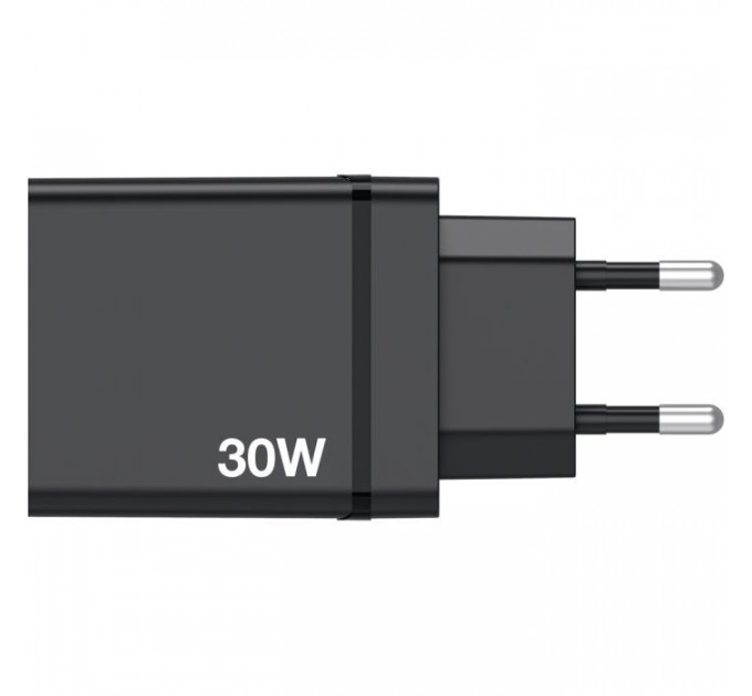 Зарядний пристрій Verbatim USB 30W PD3.0 4-ports black (49700)