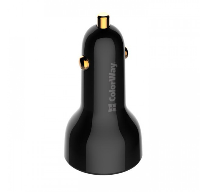 Зарядний пристрій ColorWay Power Delivery PPS USB (USB-A + USB-C) (100W) Black (CW-CHA044PD-BK)