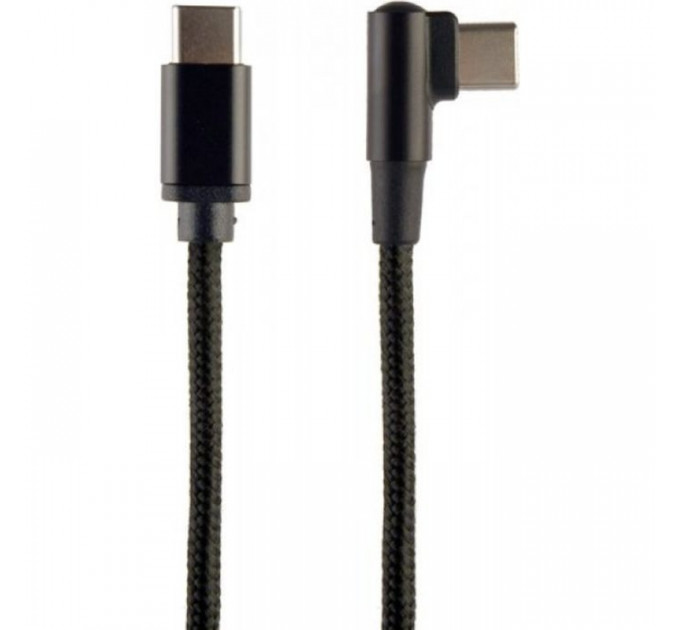 Дата кабель USB-C to USB-C 0,2m angle Cablexpert (CC-USB2-CMCML-0.2M)