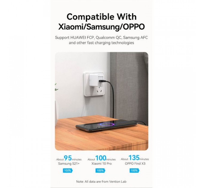 Дата кабель USB 2.0 AM to USB-C 3.0m 3.0A (18W) PVC black VENTION (CTHBI)