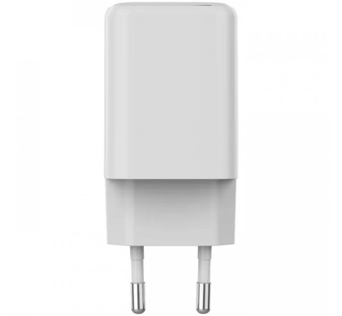 Зарядний пристрій Canyon CU45AC GaN 45W 1xPD 1xQC EU White (CNS-CUW45AC)