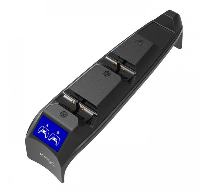 Зарядное устройство для iPega PG-P5S016 Для геймпадов DualSense PS5 Sony PlayStation 5 Slim Black (PG-P5S016)