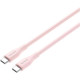Дата кабель USB-C to USB-C 1.0m CC60SC10 60W Silicon Pink Sand Canyon (CNS-CC60SC10PS)