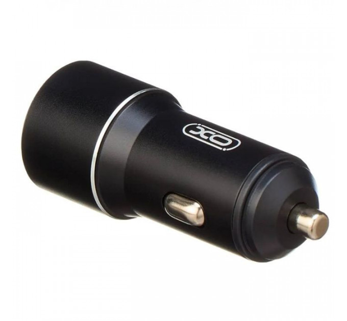 Зарядное устройство для XO TZ09 2.4A\/2 USB + cable microUSB Black (XO-TZ09M-BK)