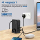 Зарядное устройство Promate 3xUSB-C+USB-A (ganport-140w.black)