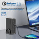 Зарядное устройство Promate 3xUSB-C+USB-A (ganport-140w.black)